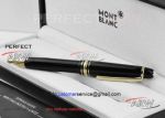 Perfect Replica MontBlanc Meisterstuck Classique Gold & Black Ballpoint Pen